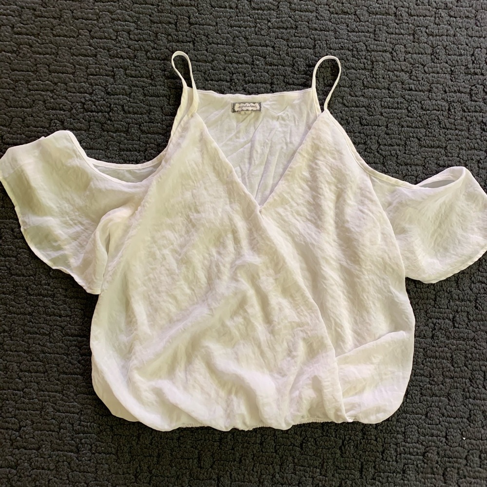 Trendy off shoulder tank